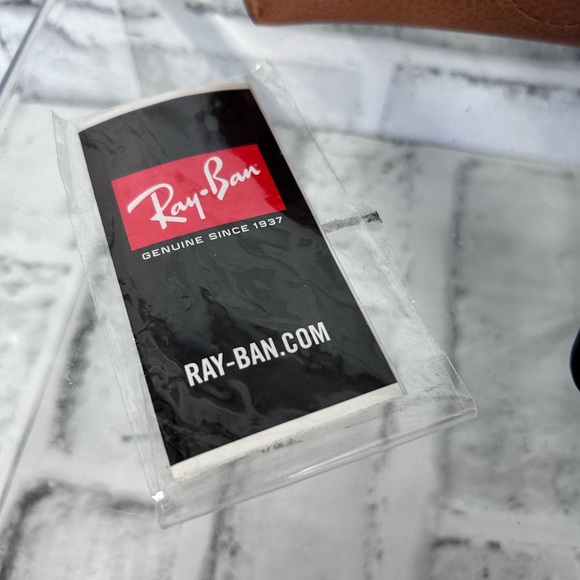 Ray Ban RB Black EYEGLASSES GLASSES FRAME and Case - Picture 8 of 11